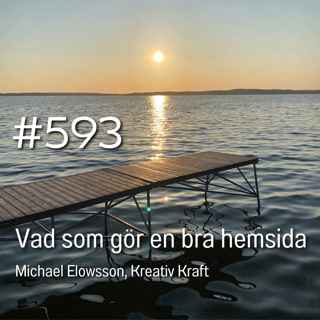 593 Vad som gör en bra hemsida - Michael Elowsson, Kreativ Kraft