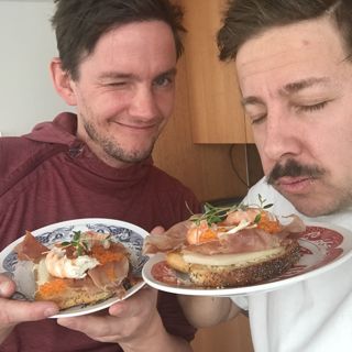 Macka 20: Parmaskinka med melon och parmesanost (Brandeby special)