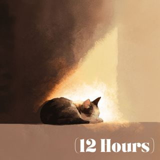 Cat Purring to Fluffy Brown Noise | Sleep Sound (12 Hours)