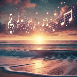 😴🌊🎵 Gentle WAVES and Soothing MUSIC Help You SLEEP WELL