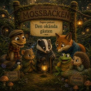 Godnattsaga för barn: Den okända gästen - Berättelser från Mossbacken