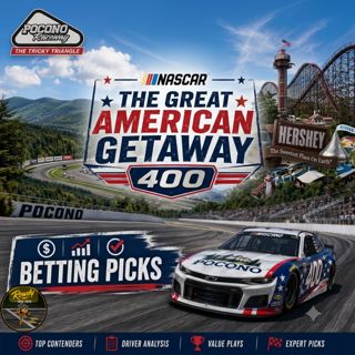 Great American Getaway 400 Betting Picks 2026 I NASCAR Gambling Podcast (Ep. 811)