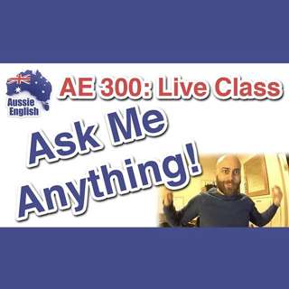 AE 300 - Live Class: Question & Answer