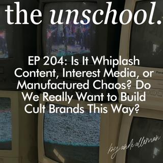 Is It Whiplash Content, Interest Media, or Manufactured Chaos? Do We Really Want to Build Cult Brands This Way?