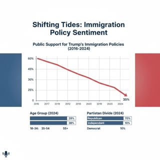 Trump's Immigration Support Drops
