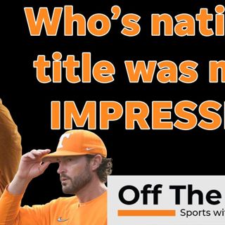 2024 Baseball vs. 1998 Football Vols: Whose national title was more impressive?