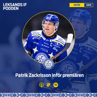 Inför premiären med Patrik Zackrisson
