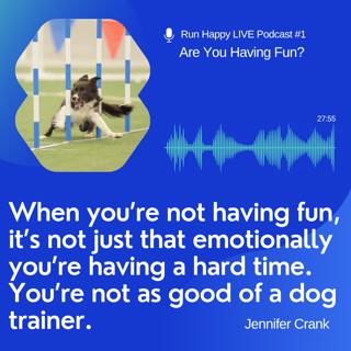 Run Happy Series: Are You Having Fun?