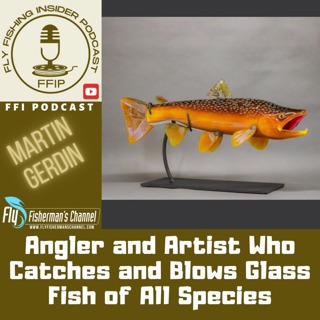 Angler and Artist Who Catches and Blows Glass Fish of All Species