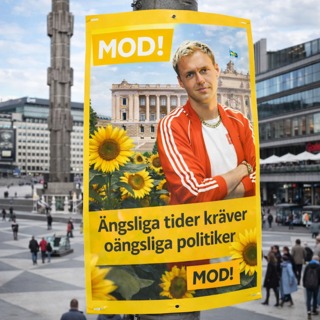 Fredrik ska kandidera till Riksdagen (OBS inget skämt)