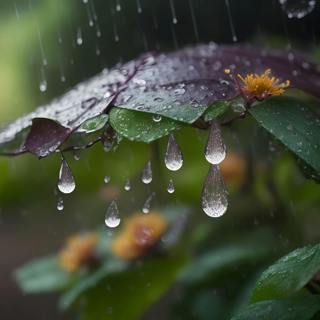 😴🌧️🎵 Rhythmic RAIN and Soothing MUSIC, Remedy for INSOMNIA and STRESS