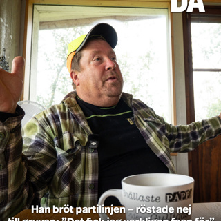 Han bröt partilinjen – röstade nej till gruvan: ”Det fick jag verkligen faan för”
