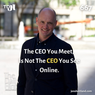 667 - Why CEOs Sound Credible in the Room and Flat Online