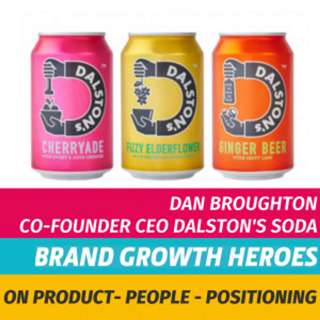The Carbonated Soft Drinks Revolution: Real Fruit Sodas and Dalston's Soda Co. Interview with Dan Broughton Co-Founder & CEO