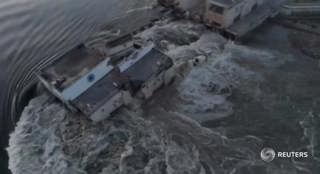 Ukraine dam destroyed and Trump document probe
