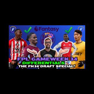 FPL GW34 FREE HIT DIFFERENTIAL SPECIAL! 🎲🎰🎉| LET'S GO BIG! 🚀💎🔥 | Fantasy Premier League Tips 2025/26