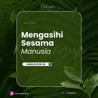 Mengasihi Sesama Manusia