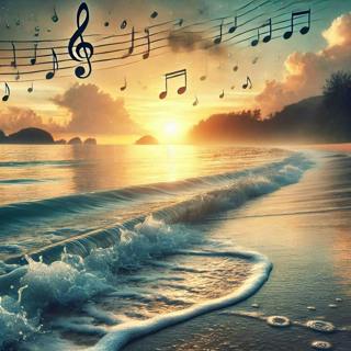 đŽđđ” The Soothing Sound of WAVES and Gentle MUSIC Ensure a Restful NIGHT