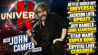 Peter Jackson Confirms LOTR Project Proceeding, Netflix Should Buy Universal - The John Campea Show