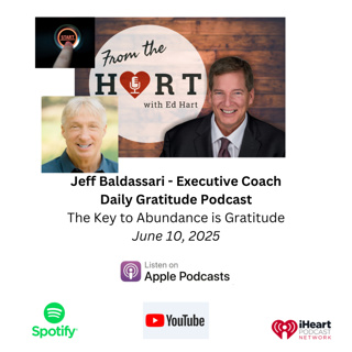 The Key to Abundance is Gratitude - Jeff Baldassari