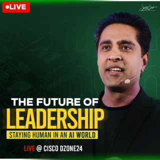 Learn How to Lead in an AI World | Simerjeet Singh Live at Cisco Dzone24