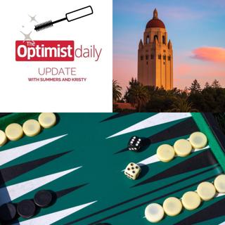 Stanford Opens New Climate Focused School and The Benefits of Backgammon