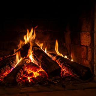 🔥 DEEP FIRE, STEADY EMBERS and MUTED CRACKLES — 2 H of warm fireplace sound for sleep