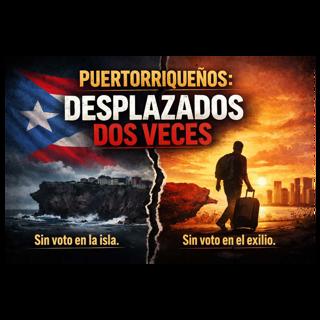“Puerto Rico: Desplazados Dos Veces, Sin Voz en Ningún Lugar”