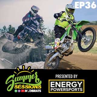 SNOWCROSS VS MOTOCROSS | CAEL FIRTH 140 & WYATT KERR 164 | Summer Sessions LIVE Podcast