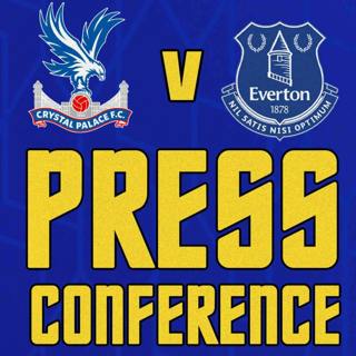 Crystal Palace V Everton | Sean Dyche's Press Conference