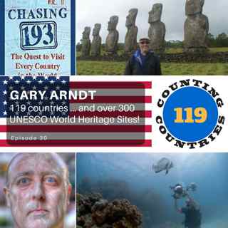 Gary Arndt - 119 countries ... and over 300 UNESCO World Heritage Sites!