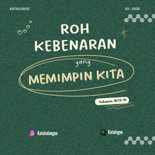 Roh Kebenaran Yang Memimpin Kita