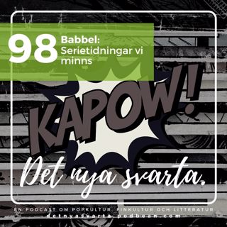 Babbel: Serietidningar vi minns