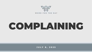 Complaining