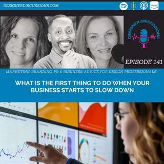 What is the first thing to do when your business starts to slow down?
