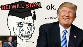 Trump cuts Harvard funding | Asmongold TV