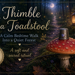 The Thimble on the Toadstool: A Calm Bedtime Story for Deep Sleep & Gentle Dreams