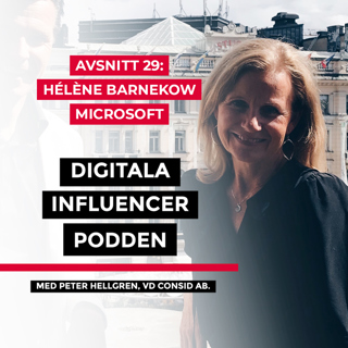 29. Hélène Barnekow, vd Microsoft Sverige – den digitala transformationen och jämlikhet i IT-branschen
