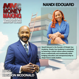 Education: She created a charter school designed to integrate entrepreneurship, financial literacy, and project-based learning.