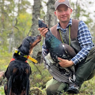 Skogsfugljakt med Henrik Torp