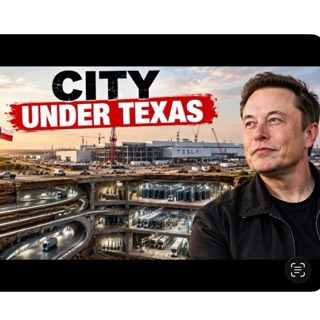 Elon Musk’s Secret City Under Texas.. Please like, share , follow and comment. Thank you.