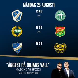 Ångest på Örjans vall (måndag)