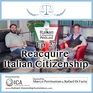 Reacquisition of Italian Citizenship