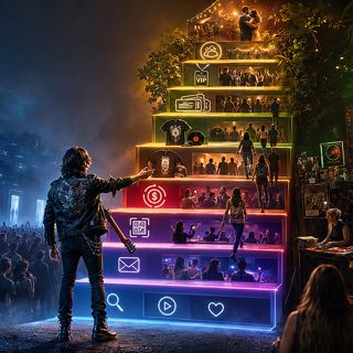 The Artist Revenue Ladder: How Indie Artists Turn Free Fans Into Real Income Over Time