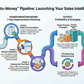 🎙️ The "Meeting-to-Money" Pipeline: How to Turn Messy Sales Calls into a €8k/Month Business