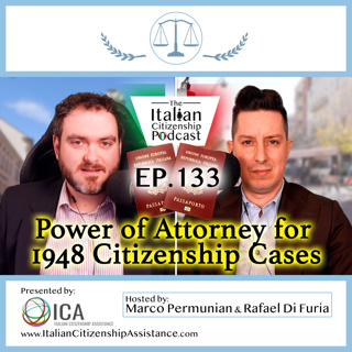 Power of Attorney for 1948 Italian Citizenship Cases