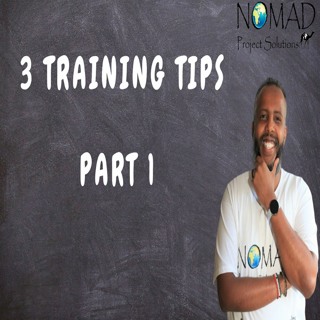 3 Training Tips Part 1