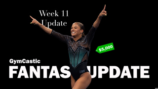 Fantasy Gymnastics Update - NCAA Week 11