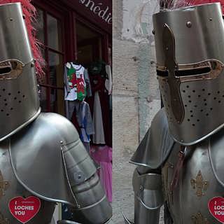 "I Loches you" - en slogan som orsakat mordhot i Frankrike
