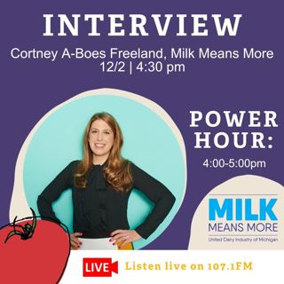 ROCKIN' FOR THE HUNGRY 2025 ~ Cortney A-Boes Freeland, Vice President of Strategic Partnerships at United Dairy Industry of Michigan